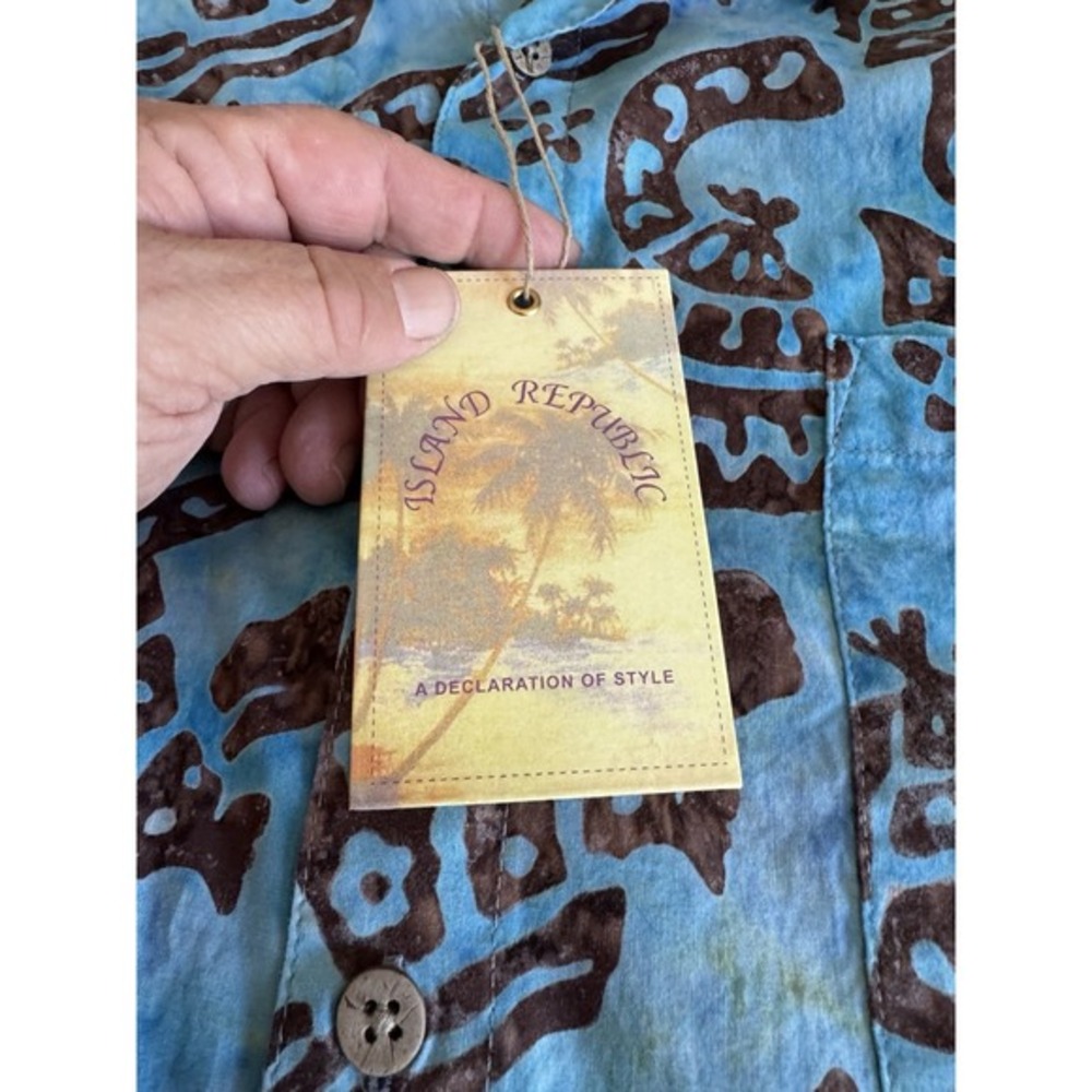 Island Republic Hawaiian Shirt XL NWT‎